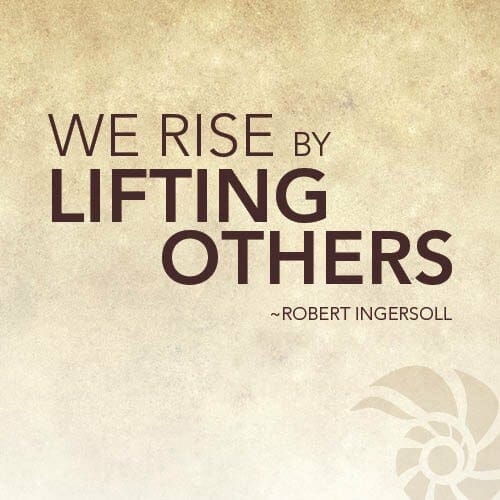 risebyliftingothers | curaJOY